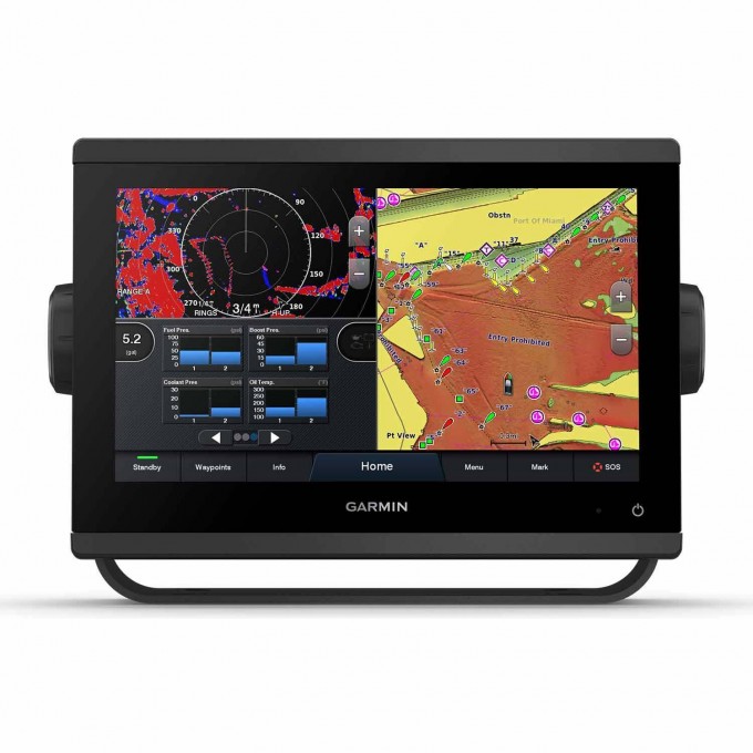 Эхолот GARMIN GPSMAP 923xsv с базовой картой мира 010-02366-50