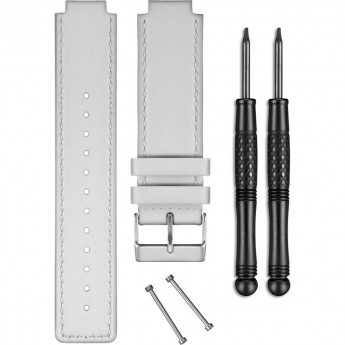 Ремешок сменный GARMIN для vivoactive (кожа) Белый Ремешок сменный GARMIN для vivoactive (кожа) Белый